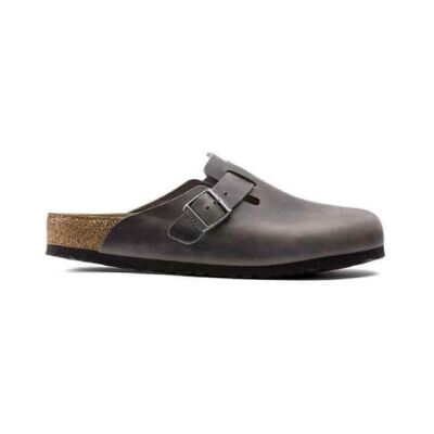 para hombre. 1013255 Zuecos de Piel Boston (Ajuste Regular) negro (43), Plano, Hebilla, Casual, Birkenstock outlet 2026. para hombre. 1013255 Zuecos de Piel Boston (Ajuste Regular) negro (43), Plano, Hebilla, Casual, Birkenstock outlet 2026.