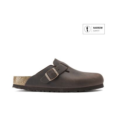 para mujer. 159713 Zuecos de piel Boston Soft Footbed Waxy (Ajuste Estrecho) marrón (38), Plano, Ninguno, Casual, Birkenstock ou para mujer. 159713 Zuecos de piel Boston Soft Footbed Waxy (Ajuste Estrecho) marrón (38), Plano, Ninguno, Casual, Birkenstock ou