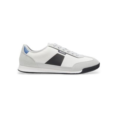 BOSS para hombre. 50563824 Zapatillas con suela estriada gris (42), Plano, Cordones, Casual, BOSS outlet 2026. BOSS para hombre. 50563824 Zapatillas con suela estriada gris (42), Plano, Cordones, Casual, BOSS outlet 2026.