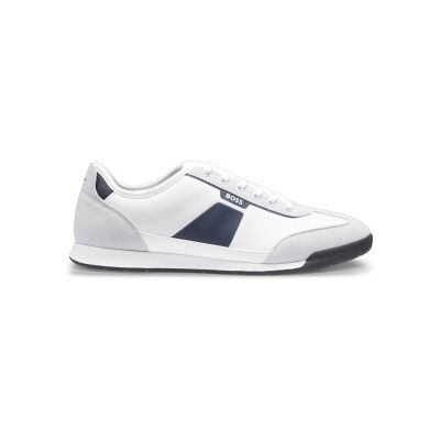 BOSS para hombre. 50557886 Zapatillas Nitan Low blanco (46), Plano, Cordones, Casual, BOSS outlet 2026. BOSS para hombre. 50557886 Zapatillas Nitan Low blanco (46), Plano, Cordones, Casual, BOSS outlet 2026.