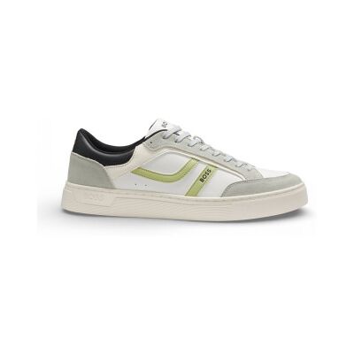 BOSS para hombre. 50562799 Zapatillas Rhys blanco, gris (42), Plano, Cordones, Casual, BOSS outlet 2026. BOSS para hombre. 50562799 Zapatillas Rhys blanco, gris (42), Plano, Cordones, Casual, BOSS outlet 2026.