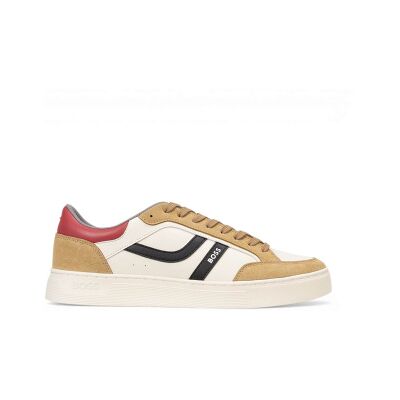 BOSS para hombre. 50562799 Zapatillas Rhys marrón, beige (46), Plano, 1 a 3cm, Cordones, Casual, BOSS outlet 2026. BOSS para hombre. 50562799 Zapatillas Rhys marrón, beige (46), Plano, 1 a 3cm, Cordones, Casual, BOSS outlet 2026.