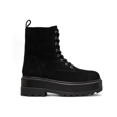 Jeans para mujer. YW0YW01554 Botines de piel estilo militar negro (37), 1 a 3cm, Cordones, Casual, Calvin Klein Jeans outlet 20 Jeans para mujer. YW0YW01554 Botines de piel estilo militar negro (37), 1 a 3cm, Cordones, Casual, Calvin Klein Jeans outlet 20
