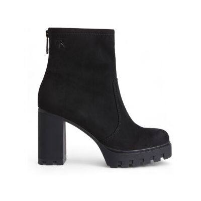 Jeans para mujer. YW0YW01601 Botines Mid negro (39), 8 a 10cm, Cremallera, Casual, Poliéster reciclado, Calvin Klein Jeans outl Jeans para mujer. YW0YW01601 Botines Mid negro (39), 8 a 10cm, Cremallera, Casual, Poliéster reciclado, Calvin Klein Jeans outl