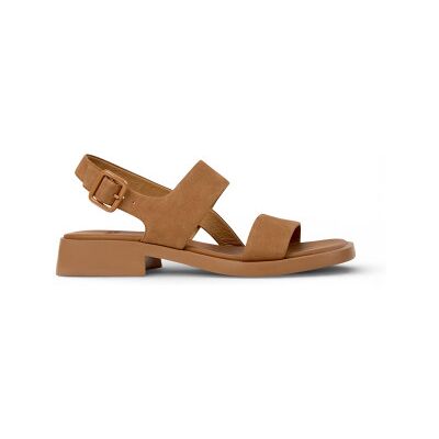 para mujer. K201486-014 Sandalias de Piel Dana marrón (37), Plano, 1 a 3cm, Hebilla, Casual, Camper outlet 2026. para mujer. K201486-014 Sandalias de Piel Dana marrón (37), Plano, 1 a 3cm, Hebilla, Casual, Camper outlet 2026.
