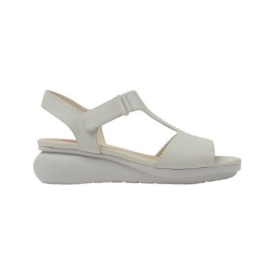 para mujer. K200612-017 Sandalias de piel Balloon blanco -Altura cuña: 5,1cm- (39), Plano, 3 a 5cm, Cordones, Velcro, Casual, Camper para mujer. K200612-017 Sandalias de piel Balloon blanco -Altura cuña: 5,1cm- (39), Plano, 3 a 5cm, Cordones, Velcro, Casual, Camper