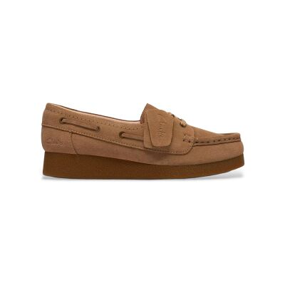 para mujer. 26186339 Mocasines de ante Polden Moc marrón (41), Plano, Cordones, Casual, Clarks outlet 2026. para mujer. 26186339 Mocasines de ante Polden Moc marrón (41), Plano, Cordones, Casual, Clarks outlet 2026.