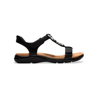 para mujer. 26185964 Sandalias de piel Kitly Gem negro (37), 1 a 3cm, Velcro, Casual, Clarks outlet 2026. para mujer. 26185964 Sandalias de piel Kitly Gem negro (37), 1 a 3cm, Velcro, Casual, Clarks outlet 2026.