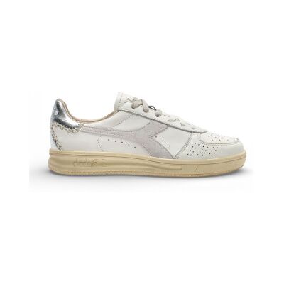 para hombre. 201183112 Zapatillas de Piel B.Elite X Stitch blanco (38), Plano, Cordones, Casual, Diadora outlet 2026. para hombre. 201183112 Zapatillas de Piel B.Elite X Stitch blanco (38), Plano, Cordones, Casual, Diadora outlet 2026.