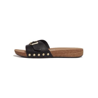 Fitflop para mujer. HF1-001 Sandalias de piel iQushion negro (37), Ecopiel, 1 a 3cm, Casual, Fitflop outlet 2026. Fitflop para mujer. HF1-001 Sandalias de piel iQushion negro (37), Ecopiel, 1 a 3cm, Casual, Fitflop outlet 2026.