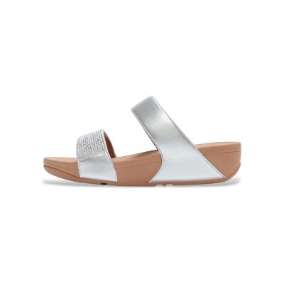 Fitflop para mujer. EC4-D63 Sandalias Lulu Crystal Embellished Slides plateado (37), Plata, 1 a 3cm, Ninguno, Casual, Fitflop outlet 2026. Fitflop para mujer. EC4-D63 Sandalias Lulu Crystal Embellished Slides plateado (37), Plata, 1 a 3cm, Ninguno, Casual, Fitflop outlet 2026.