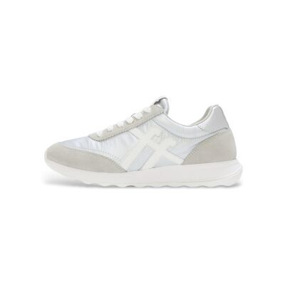 Fitflop para mujer. A5Q-E11 Zapatillas de piel Retro Q FF Metallic blanco, plateado (36), Plano, Cordones, Casual, Fitflop outlet 2026. Fitflop para mujer. A5Q-E11 Zapatillas de piel Retro Q FF Metallic blanco, plateado (36), Plano, Cordones, Casual, Fitflop outlet 2026.