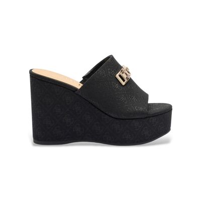 para mujer. FLJEVZFAB04 Cuñas Evenza G Logo negro (36), Piel, 3 a 5cm, Ninguno, Casual, Guess outlet 2026. para mujer. FLJEVZFAB04 Cuñas Evenza G Logo negro (36), Piel, 3 a 5cm, Ninguno, Casual, Guess outlet 2026.