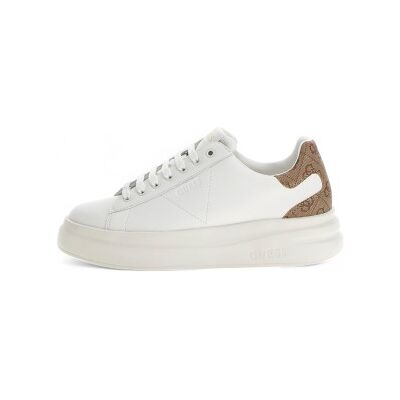para mujer. FLJELBFAL12 Zapatillas Elbina piel auténtica blanco (39), Plano, Cordones, Casual, Guess outlet 2026. para mujer. FLJELBFAL12 Zapatillas Elbina piel auténtica blanco (39), Plano, Cordones, Casual, Guess outlet 2026.