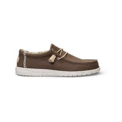HeyDude para hombre. HD40700 Zapatillas Wally Stretch Canvas marrón (45), Tela, Plano, Cordones, Casual, HeyDude outlet 2026. HeyDude para hombre. HD40700 Zapatillas Wally Stretch Canvas marrón (45), Tela, Plano, Cordones, Casual, HeyDude outlet 2026.