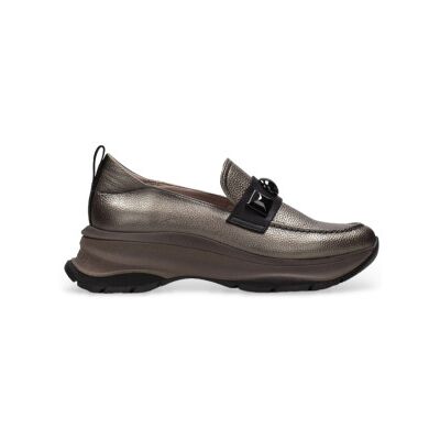 Hispanitas para mujer. HI233116 Mocasines de piel Bolmet plomo (36), Plano, Ninguno, Casual, Gris, Hispanitas outlet 2026. Hispanitas para mujer. HI233116 Mocasines de piel Bolmet plomo (36), Plano, Ninguno, Casual, Gris, Hispanitas outlet 2026.