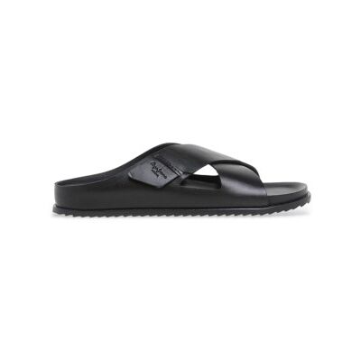 para hombre. PMS90125 Sandalias de piel Corby Dress negro (43), Plano, Ninguno, Casual, Pepe Jeans outlet 2026. para hombre. PMS90125 Sandalias de piel Corby Dress negro (43), Plano, Ninguno, Casual, Pepe Jeans outlet 2026.