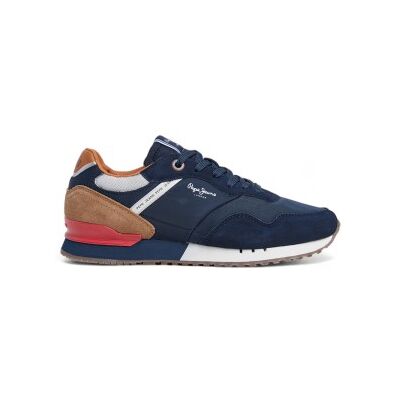 para hombre. PMS40018 Zapatillas de piel London Brand marino (41), Plano, Ante, Cordones, Casual, Pepe Jeans outlet 2026. para hombre. PMS40018 Zapatillas de piel London Brand marino (41), Plano, Ante, Cordones, Casual, Pepe Jeans outlet 2026.