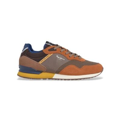 para hombre. PMS400011 Zapatillas de Piel London Brick marrón (41), Plano, Cordones, Casual, Pepe Jeans outlet 2026. para hombre. PMS400011 Zapatillas de Piel London Brick marrón (41), Plano, Cordones, Casual, Pepe Jeans outlet 2026.