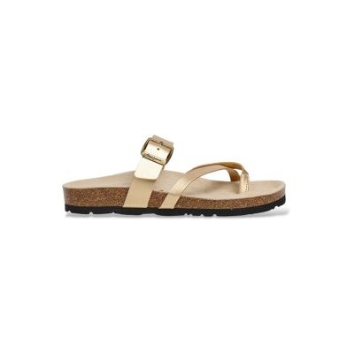 para mujer. PLS800001 Sandalias Oban Cool dorado (37), Plano, Hebilla, Casual, Pepe Jeans outlet 2026. para mujer. PLS800001 Sandalias Oban Cool dorado (37), Plano, Hebilla, Casual, Pepe Jeans outlet 2026.