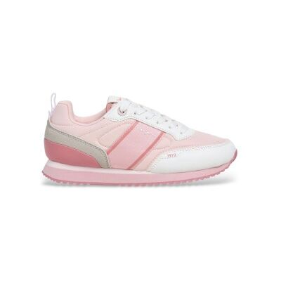 para mujer/niña. PGS400009 Zapatillas Dublin Sweet blanco (34), Tela, Plano, Cordones, Casual, Rosa, moda infantil, Pepe Jeans ou para mujer/niña. PGS400009 Zapatillas Dublin Sweet blanco (34), Tela, Plano, Cordones, Casual, Rosa, moda infantil, Pepe Jeans ou