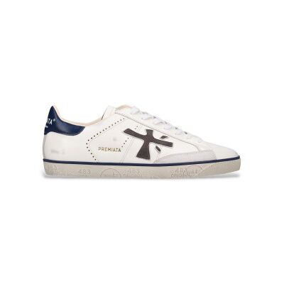 Premiata para hombre. STEVEN Zapatillas de piel Steven blanco (41), Plano, Cordones, Casual, Premiata outlet 2026. Premiata para hombre. STEVEN Zapatillas de piel Steven blanco (41), Plano, Cordones, Casual, Premiata outlet 2026.