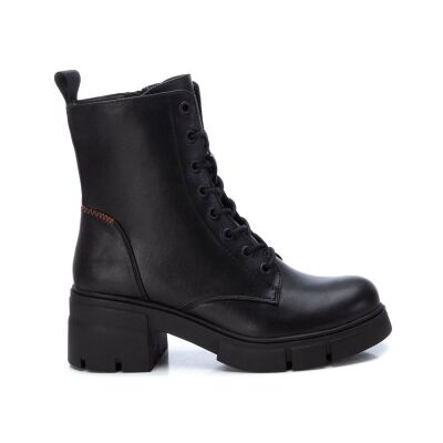 Refresh para mujer. 17091901-NEGRO Botines militares Negro (38), 5 a 8cm, Cordones, Cremallera, Casual, Imitación cuero, Refresh outlet 2026 Refresh para mujer. 17091901-NEGRO Botines militares Negro (38), 5 a 8cm, Cordones, Cremallera, Casual, Imitación cuero, Refresh outlet 2026