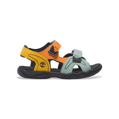 Timberland unisex para niños. TB0A6B45EBB1 Sandalias de piel con Tira en el Talón Adventure Seeker multicolor (35), Plano, Velcro, Casual, m Timberland unisex para niños. TB0A6B45EBB1 Sandalias de piel con Tira en el Talón Adventure Seeker multicolor (35), Plano, Velcro, Casual, m