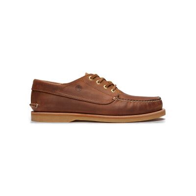 para hombre. TB0A5NJ1EM41 Mocasines de piel Crafted Boat marrón (41 W), Plano, Cordones, Casual, Timberland outlet 2026. para hombre. TB0A5NJ1EM41 Mocasines de piel Crafted Boat marrón (41 W), Plano, Cordones, Casual, Timberland outlet 2026.