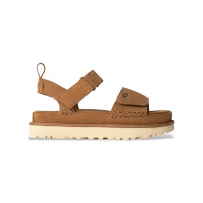 UGG para mujer. 1136783 Sandalias Goldenstar de piel marrón (37), Plano, Velcro, Casual, UGG outlet 2026. UGG para mujer. 1136783 Sandalias Goldenstar de piel marrón (37), Plano, Velcro, Casual, UGG outlet 2026.