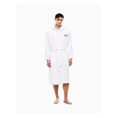 EA7 Modelo 7M000441_AF14014 Batas de algodón blancas - Homewear EA7 Modelo 7M000441_AF14014 Batas de algodón blancas - Homewear