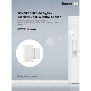 SONOFF SNZB-04 - Sensor de puerta/ventana inalámbrico Zigbee