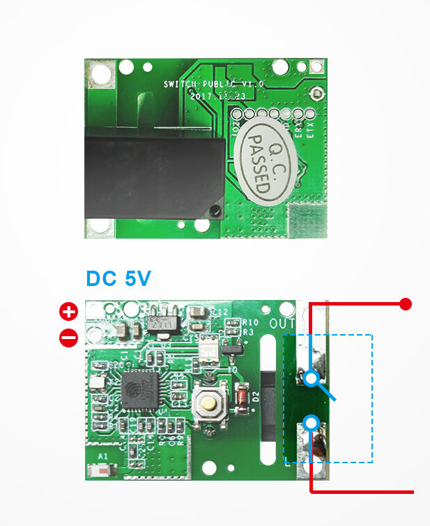 SONOFF RE5V1C - Módulo de relé de autobloqueo/avance wifi de 5V