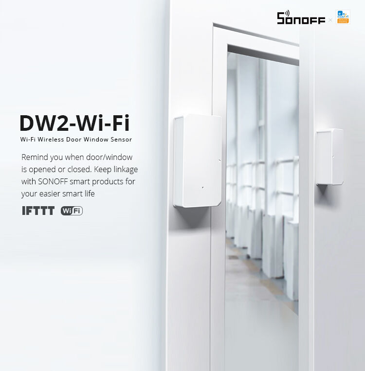 SONOFF DW2-Wi-Fi - Sensor de puerta/ventana inalámbrico