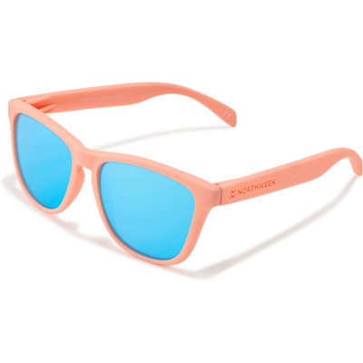 NORTHWEEK Gafas de sol Hawkers Regular Matte Pink - Ice Blue Polarized NORTHWEEK Gafas de sol Hawkers Regular Matte Pink - Ice Blue Polarized