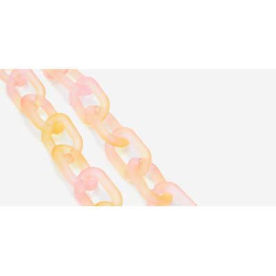 Accesorios Hawkers Link Big Chain - Gradient Pink To Yellow Accesorios Hawkers Link Big Chain - Gradient Pink To Yellow