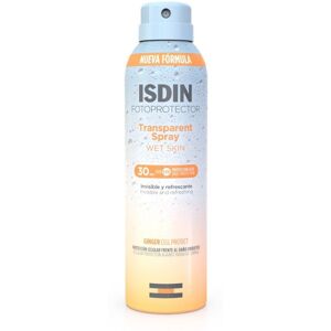 Isdin SPF 30 Protector Solar en Spray para Piel Húmeda Isdin SPF 30 Protector Solar en Spray para Piel Húmeda