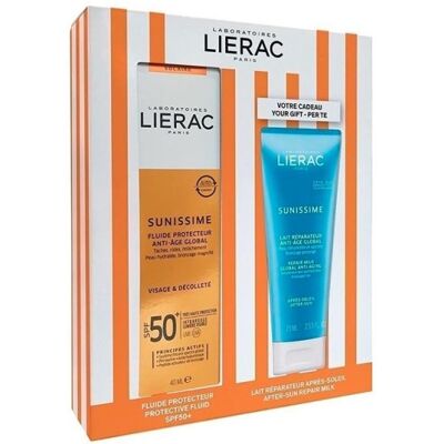 Pack Lierac Sun Fluide 50spf 40 Ml + Aftersun 75 Ml Pack Lierac Sun Fluide 50spf 40 Ml + Aftersun 75 Ml