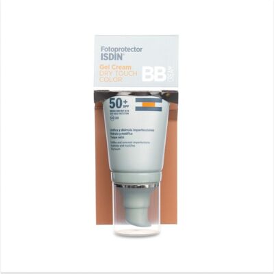 Isdin SPF 50+ Gel Crema Mate Tinte - Protección solar facial Isdin SPF 50+ Gel Crema Mate Tinte - Protección solar facial