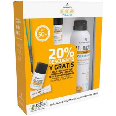 Heliocare 360 Pediatrico Stick 25 Gr + Spray Invisible 200 Ml Heliocare 360 Pediatrico Stick 25 Gr + Spray Invisible 200 Ml