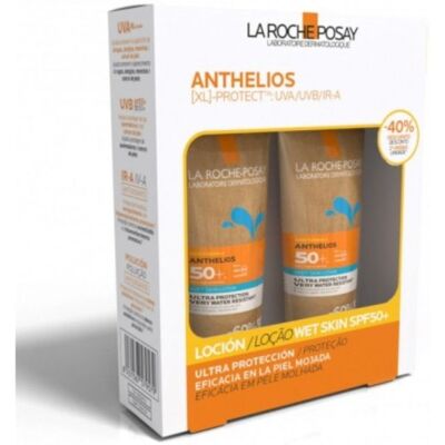 Duplo La Roche Posay Antihelios 40 Wet Skin Spf50+ 2x200 Ml Duplo La Roche Posay Antihelios 40 Wet Skin Spf50+ 2x200 Ml