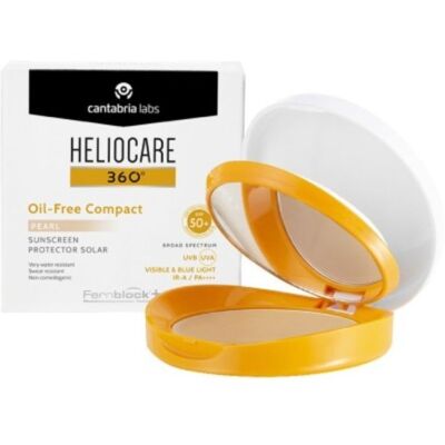 Heliocare 360 Spf 50+ Oil-free Compact Protector Solar Color Pearl 1 Ud Heliocare 360 Spf 50+ Oil-free Compact Protector Solar Color Pearl 1 Ud