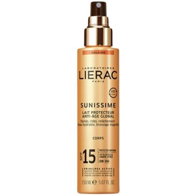 Lierac Sunissime Spray Leche Protectora Spf15+ 150 Ml Lierac Sunissime Spray Leche Protectora Spf15+ 150 Ml