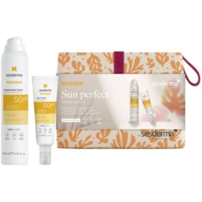 Neceser Sesderma Repaskin Sun Perfect Solar Spf50 Corporal 200 Ml+ Solar Facial 50 Ml Neceser Sesderma Repaskin Sun Perfect Solar Spf50 Corporal 200 Ml+ Solar Facial 50 Ml