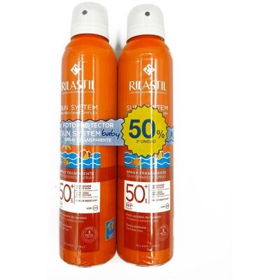 Rilastil Baby SPF50+ Spray Transparente - Protector Solar Rilastil Baby SPF50+ Spray Transparente - Protector Solar