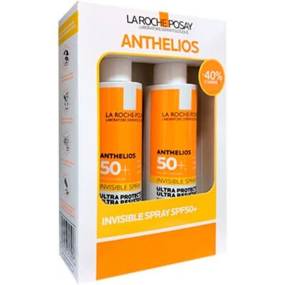 Duplo La Roche Posay Anthelios Spray Invisible 2 X 200 Ml Duplo La Roche Posay Anthelios Spray Invisible 2 X 200 Ml