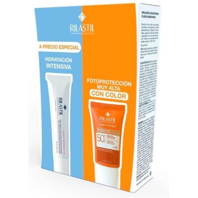 Pack Rilastil Sunsafe Spf50 Emulsión Color 40 Ml + Aqua Intense 72 Horas 40 Ml Pack Rilastil Sunsafe Spf50 Emulsión Color 40 Ml + Aqua Intense 72 Horas 40 Ml