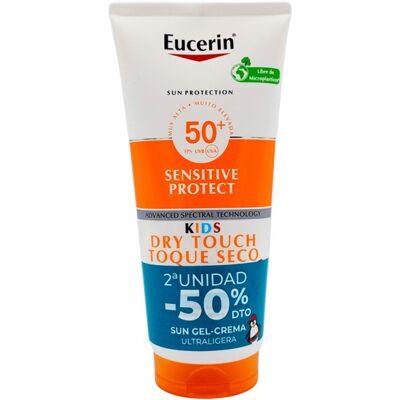 Duplo Eucerin Kid Sens Gel-crema Spf50+ 2 X 200 Ml Duplo Eucerin Kid Sens Gel-crema Spf50+ 2 X 200 Ml