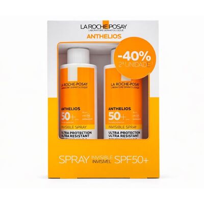 La Roche Posay Duplo La Roche-posay Anthelios Spray Spf50+ 2 X 200 Ml La Roche Posay Duplo La Roche-posay Anthelios Spray Spf50+ 2 X 200 Ml