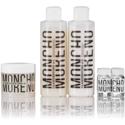 Set de Tratamiento Capilar Clandestino de Moncho Moreno - Cuidado para Cabello Dañado Set de Tratamiento Capilar Clandestino de Moncho Moreno - Cuidado para Cabello Dañado